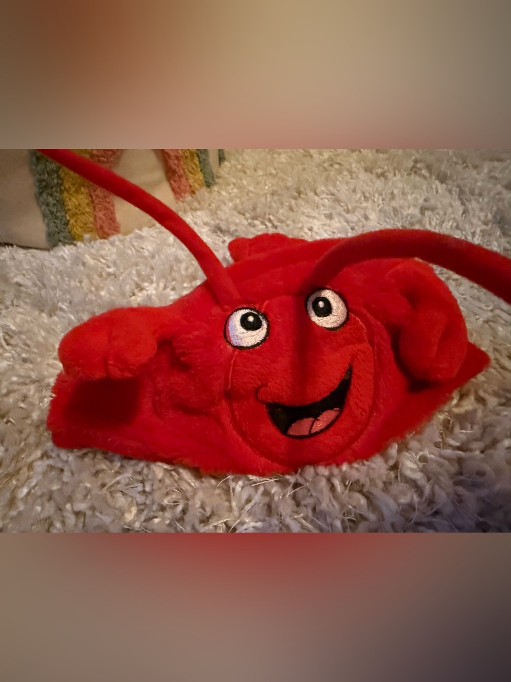 Small Child Red Lobster Hat 🦞 (1-2 year old)